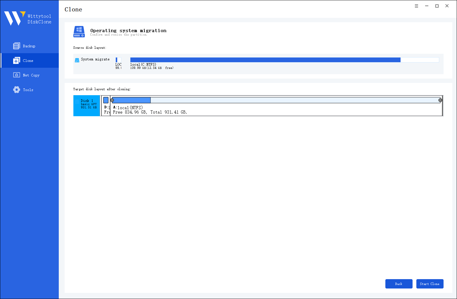 Betriebssystem migrieren - 3