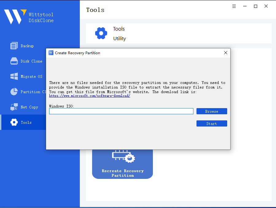 recreate recovery partition 3